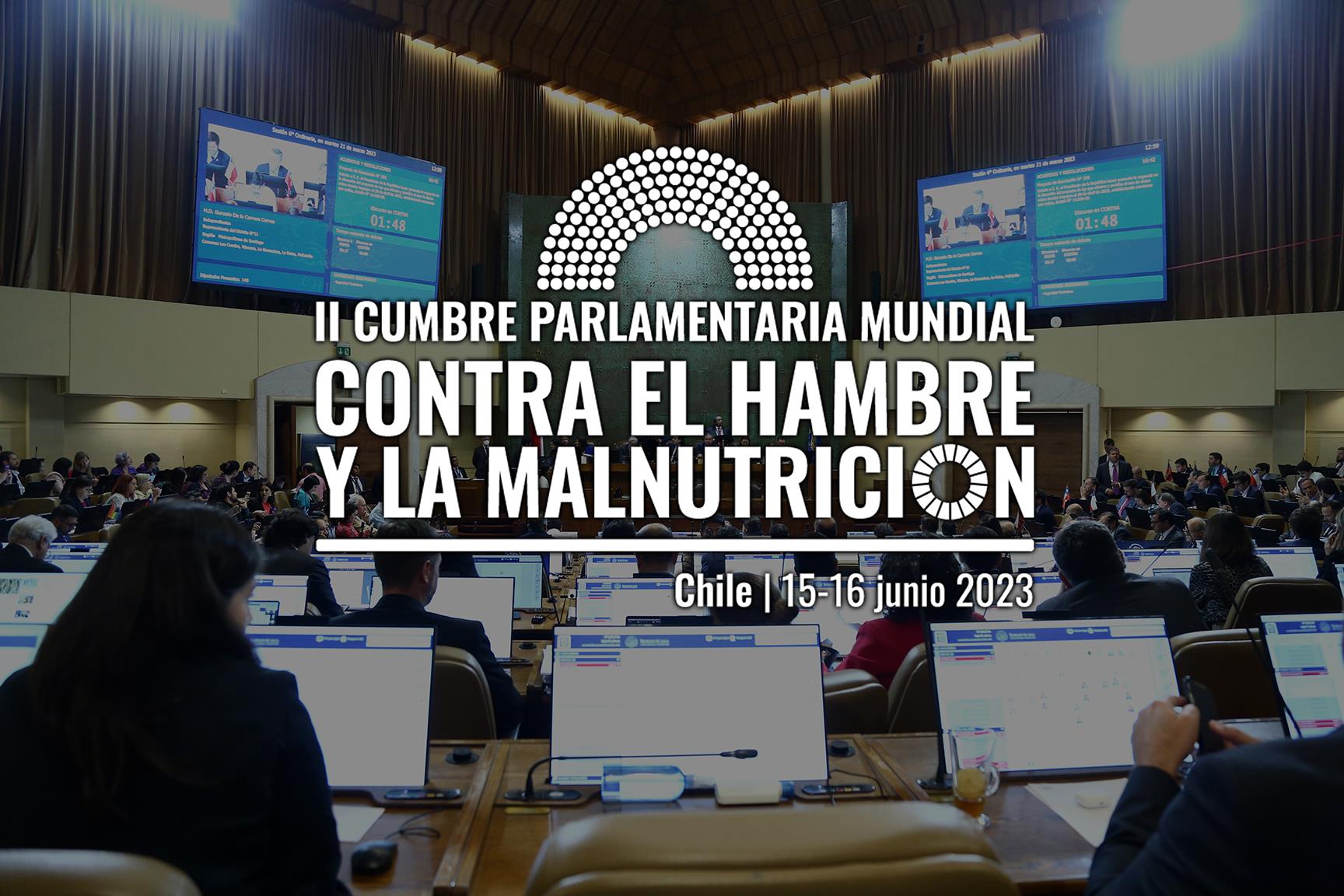 Chile and FAO host a world summit of parliamentarians to achieve a global pact for fighting hunger and malnutrition