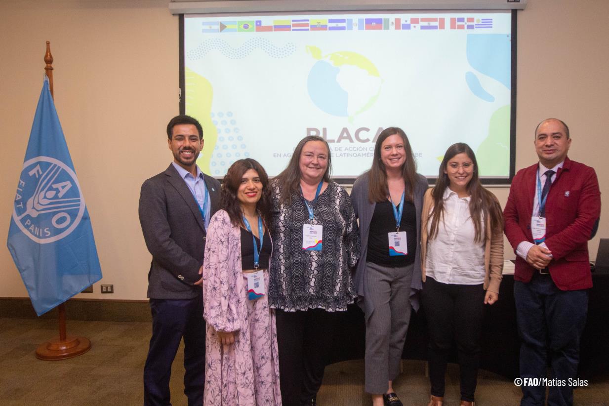 NAP Expo Chile 2023: FAO highlighted the Platform for Climate Action in Agriculture to address climate change