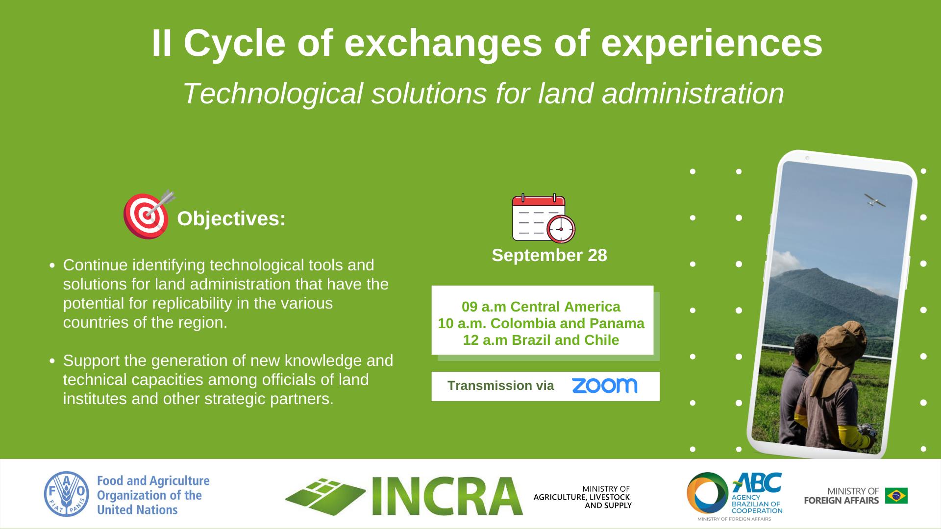 Countries in the region continue dialogue on technologies to modernize land administration and regularization