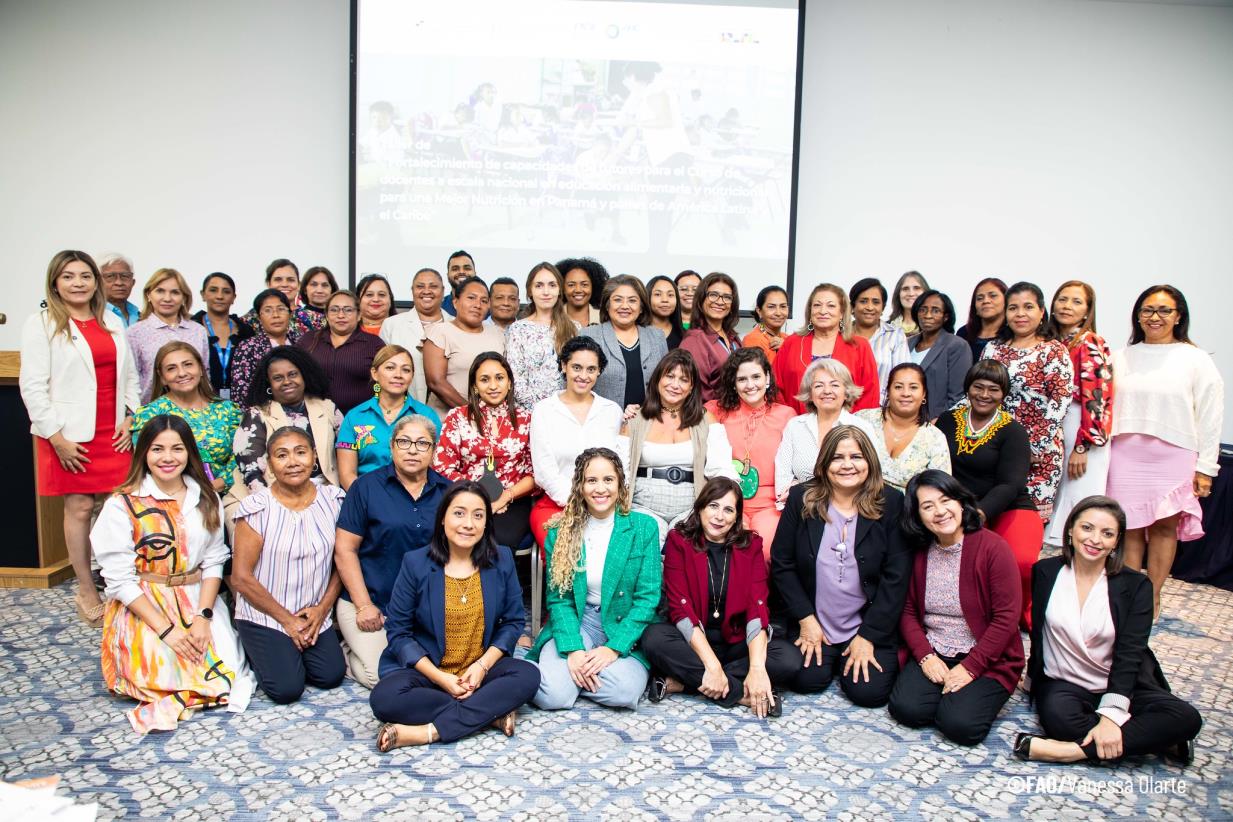 Brazil-FAO Cooperation, FAO and MEDUCA organize event with 9 countries to strengthen food and nutrition education