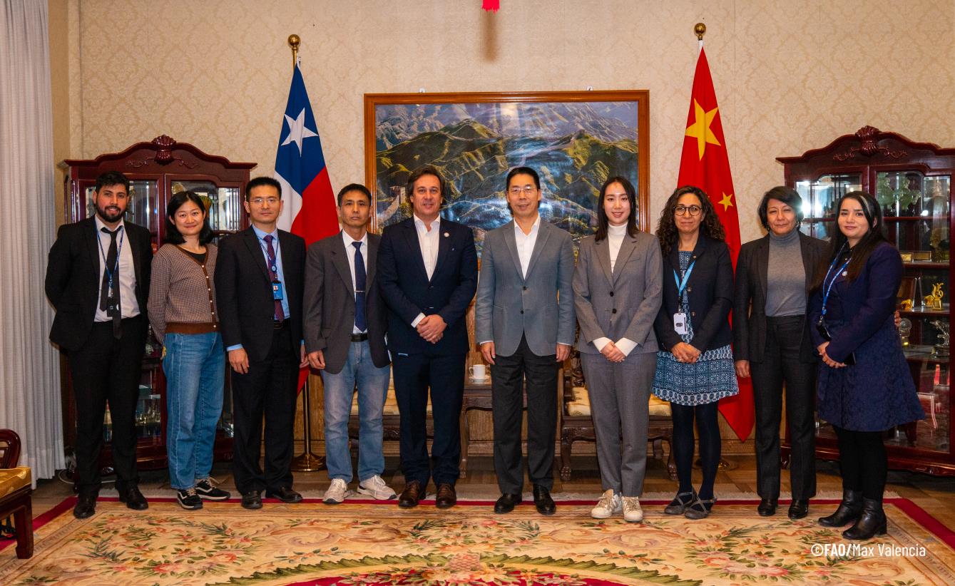 FAO y China fortalecen la cooperación para América Latina y el Caribe, impulsando la digitalización en zonas rurales