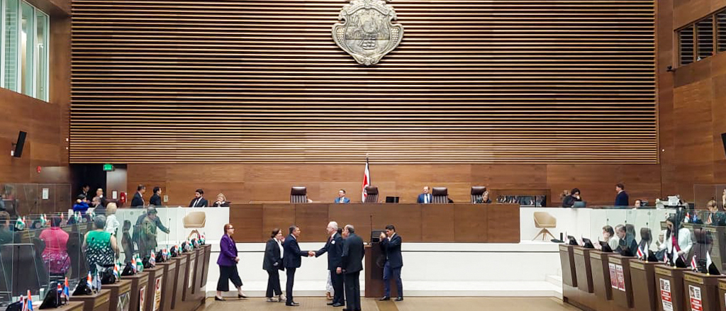La Asamblea Legislativa de Costa Rica realizó una mención honorífica a la FAO