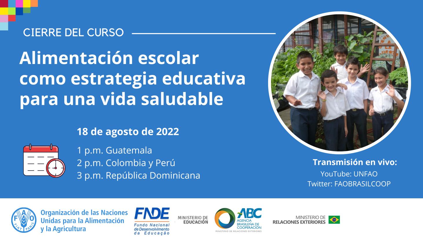 Event of the Healthy Life Course focus on the importance of legal frameworks in school feeding