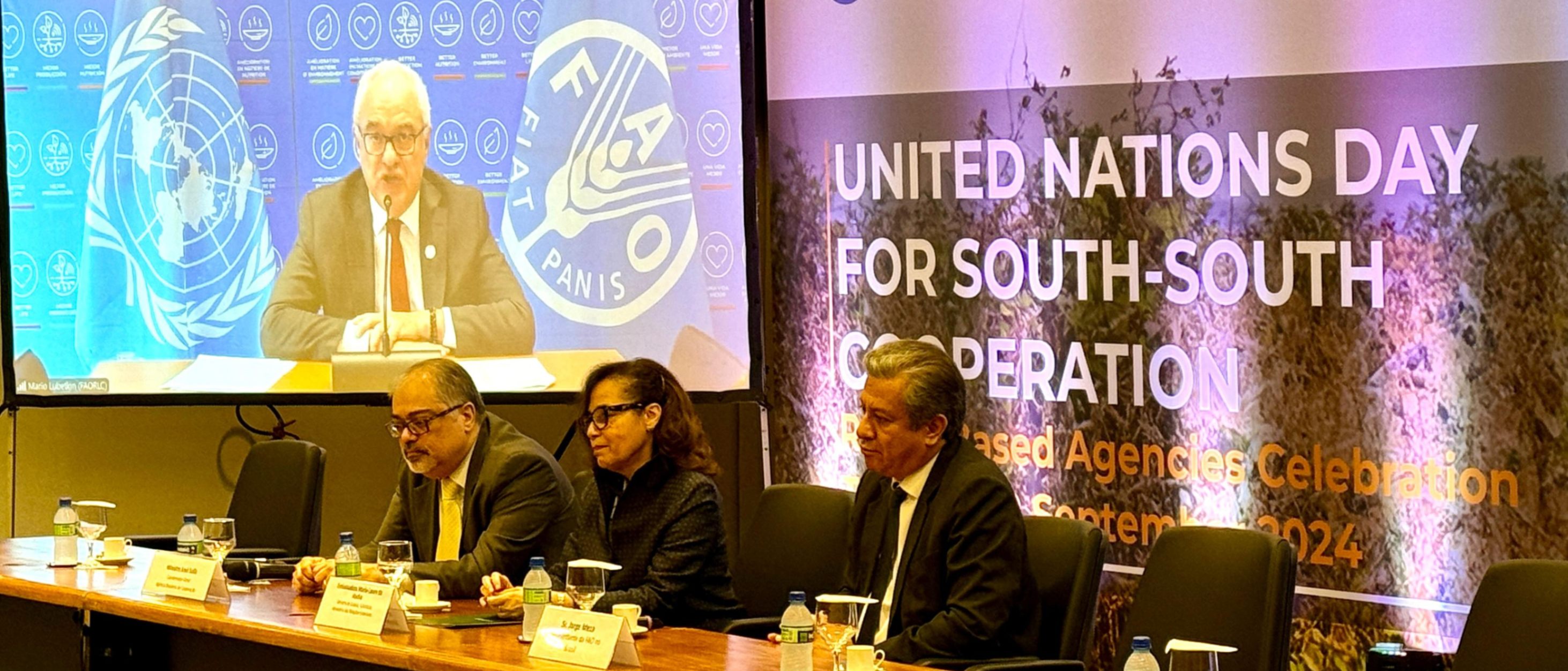 Agencias de Naciones Unidas conmemoran el Día Internacional de la Cooperación Sur-Sur