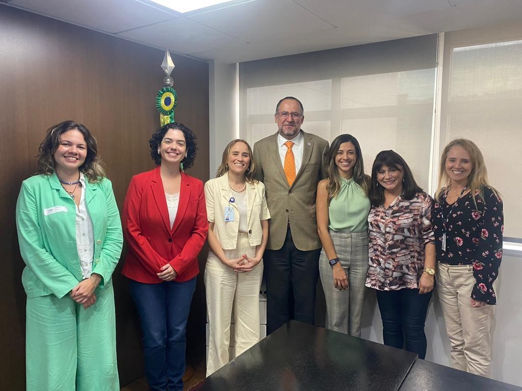 FAO and Brazil-FAO Cooperation team pay courtesy visit to FNDE