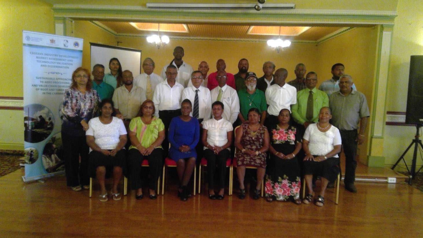Thirty-two farmers in Trinidad graduate from Farmer Field School supported by the Food and Agriculture Organization of the United Nations (FAO) and funded by the Caribbean Development Bank (CDB)